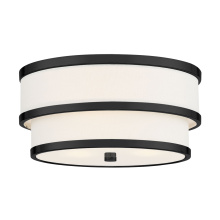 Minka 2444-66A - Cascade - 3 Light Flush Mount