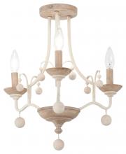 Minka 2662-717 - Colonial Charm - 3 Light Semi Flush