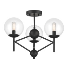Minka 2799-66A - Auresa - 3 Light Semi Flush