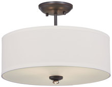 Minka 3286-589 - Shadowglen - 3 Light Semi Flush
