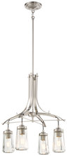 Minka 3304-84 - Poleis - 4 Light Chandelier