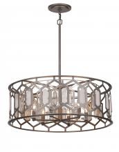 Minka 3587-795 - Hexly - 6 Light Pendant