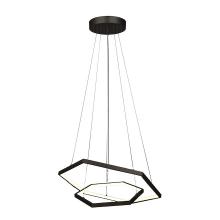 Clearouts LCH192A24BK - Chandelier