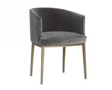 Sunpan 104308 - Cornella Dining Armchair - Blush Grey