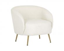 Sunpan 107571 - Clea Lounge Chair - Altro White