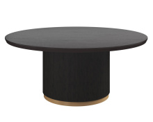 Sunpan 111307 - Kalla Dining Table - Round - Charcoal - 68"