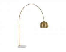 Sunpan 106797 - VERN FLOOR LAMP - BRASS