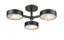 True Light Co. TRS195324TBK - Lancaster Semi-Flush Mount