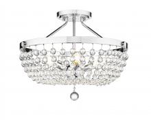 True Light Co. TRS8918CH - Novara Semi-Flush Mount