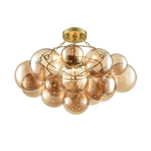 DVI DVP32813PSB-AM - COMET 3 LT SEMI FLUSH MOUNT