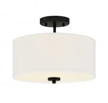 Savoy House M60008MBK - 2-Light Ceiling Light in Matte Black