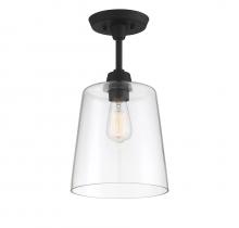 Savoy House M60010MBK - 1-Light Ceiling Light in Matte Black