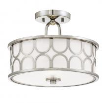 Savoy House M60015PN - 2-Light Ceiling Light in Polished Nickel
