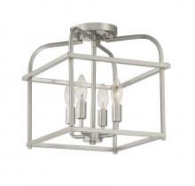 Savoy House M60061BN - 4-Light Ceiling Light in Brushed Nickel