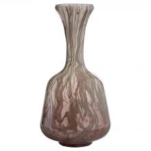 Cyan Designs 12104 - Billow Bottle Vase | Grey Swirl | Large