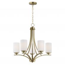 Maxim 20035SWSBR - Deven-Single-Tier Chandelier
