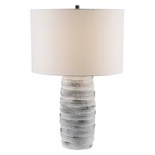 Trans Globe RTL-9177 GRY - TABLE LAMP GRAY STONE-WH