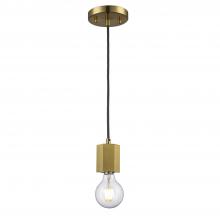 Trans Globe PND-2177 AG - 1LT MINI PENDANT-HEXAGON-AG
