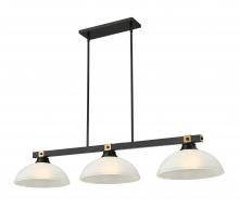 Z-Lite 1955-3MB-RB-DWL14 - 3 Light Billiard