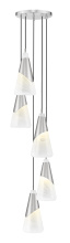 Z-Lite 828P7-5R-BN - 5 Light Chandelier