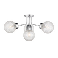 Savoy House 6-3364-4-11 - Coral 4-Light Semi-Flush in Chrome