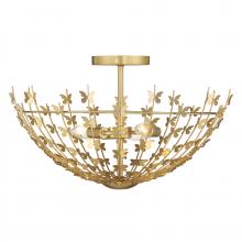 Savoy House 6-4198-3-171 - Birch 3-Light Ceiling Light in Burnished Brass