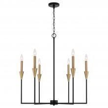 Capital 451961AB - 6 Light Chandelier