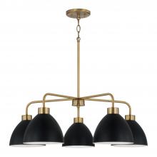 Capital 452051AB - 5 Light Chandelier