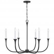 Capital 452361BI - 6 Light Chandelier
