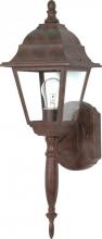 Nuvo 60/541 - Briton; 1 Light; 18 in.; Wall Lantern with Clear Seed Glass; Old Bronze Finish