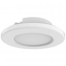 Nuvo 62/1581 - 4 inch; LED Surface Mount Fixture; CCT Selectable 3K/4K/5K; White; White Finish