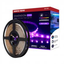 Nuvo 64/131 - Dimension Pro; Tape Light strip; 32 ft.; Hi-Output; RGB plus Tunable White; Plug connection;