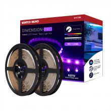 Nuvo 64/135 - Dimension Pro; Tape Light strip; 64 ft.; Hi-Output; RGB plus Tunable White; J-Box connection;