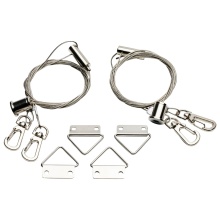 Nuvo 65/1610 - 4 Foot Backlit Panel Suspension Kit