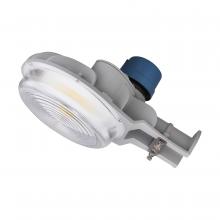 Nuvo 65/683 - 60 Watt LED Area Light with Photocell; CCT Selectable and Dimmable; Gray Finish; 120-277 Volts
