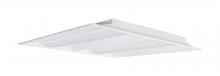 Nuvo 65/694 - 2X2 Double Basket LED Troffer Fixture; Wattage Selectable; CCT Selectable; Lumens Selectable