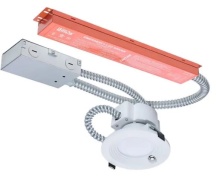 Nuvo S21604 - 14.6W Field Selectable LED 4-Inch Commercial Downlight; Dual Dimming; Integrated Emergency Driver