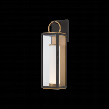 Troy B6718-PBR/TBK - Gareth Exterior Wall Sconce