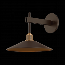 Troy B7810-PBR/BRZ - Harac Exterior Wall Sconce