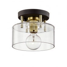 Troy C7540-BRZ/BBA - Bergamot Station Flush Mount