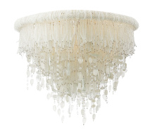 Minka N1513-613 - Crystal Reign 3 Light Flush Mount