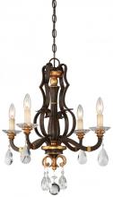 Minka N6454-652 - 4 LIGHT MINI CHANDELIER