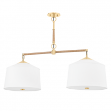 Hudson Valley 5240-AGB - White Plains Linear