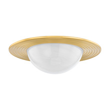 Hudson Valley 7123-AGB - GERALDTON Flush Mount