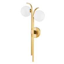 Hudson Valley 8425-AGB - LAVAL Wall Sconce