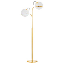 Hudson Valley L3968-AGB - HINGHAM Floor Lamp