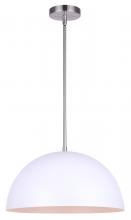 Canarm IPL734B01BNH - Sadie 1 Light Pendant, Nickel Finish