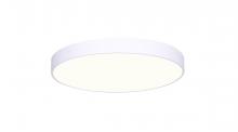 Canarm DL-6F-10WS-WH-C - 6.1 Inch White LED Edgeless Flush Mount