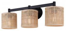 Canarm IVL1206A03BK - Meadow 3 Light Vanity