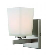 Canarm IVL472A01BN - Hartley 1 Light Vanity, Nickel Finish